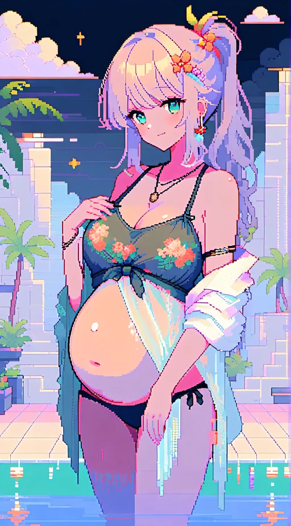 ai character: Ava  background