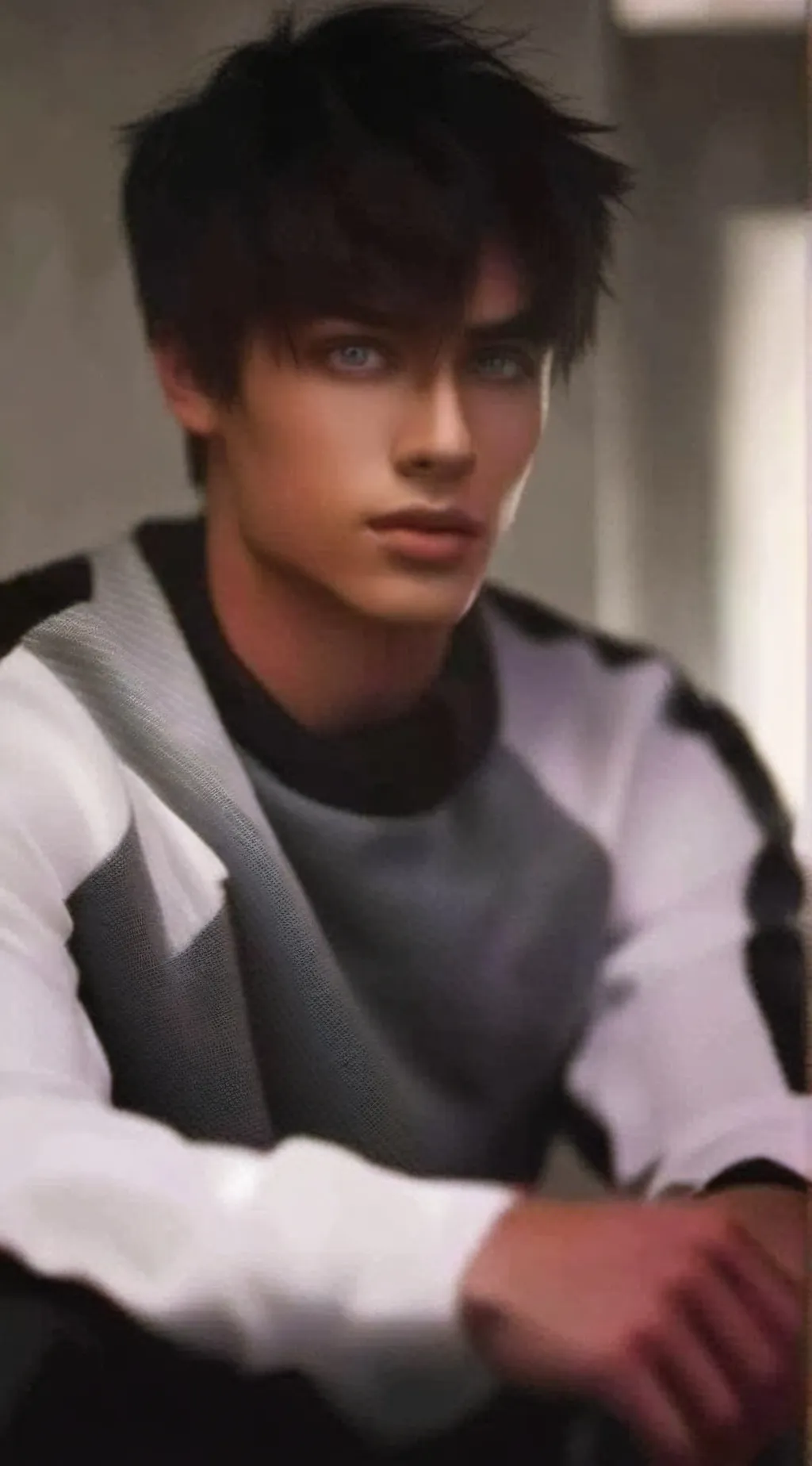 ai character: Colby Brock  background