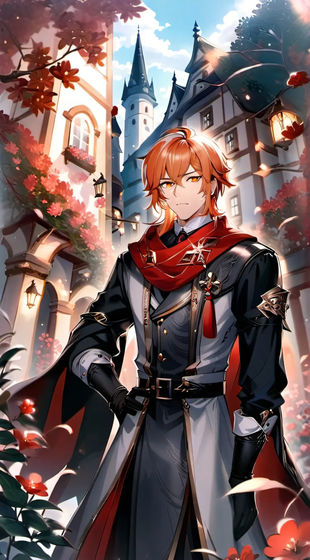 ai character: Diluc background