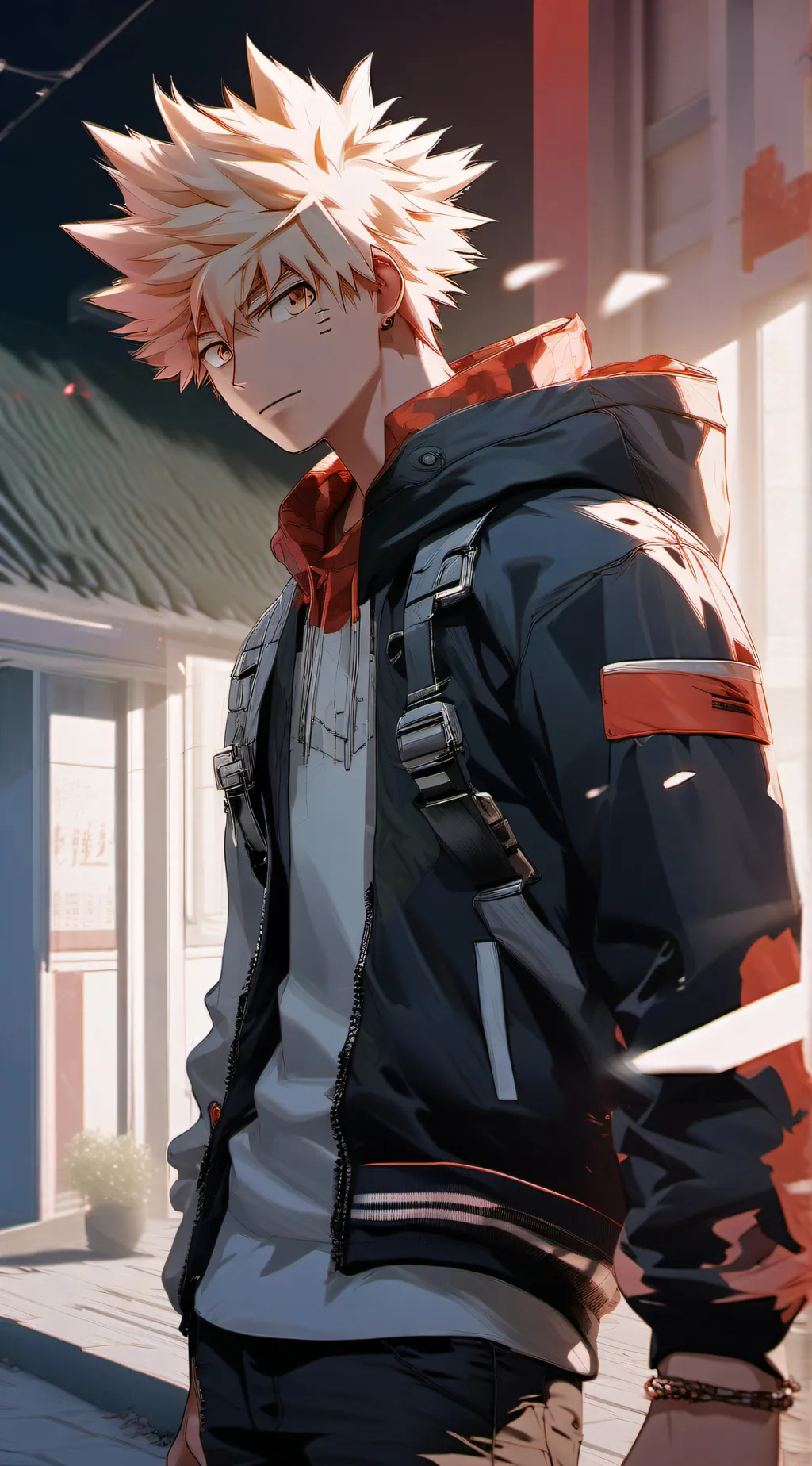 ai character: bakugo background