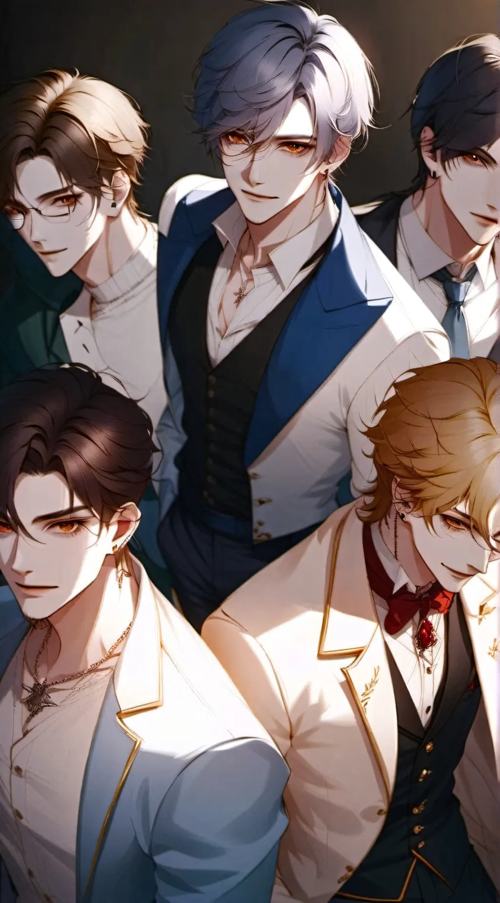 ai character: VAMPIRE BROTHERS  background