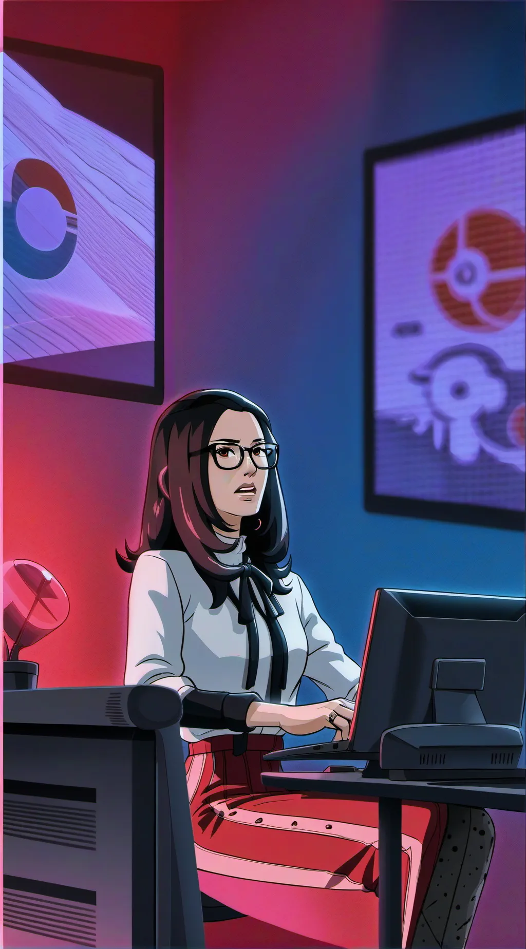 ai character: Haney background