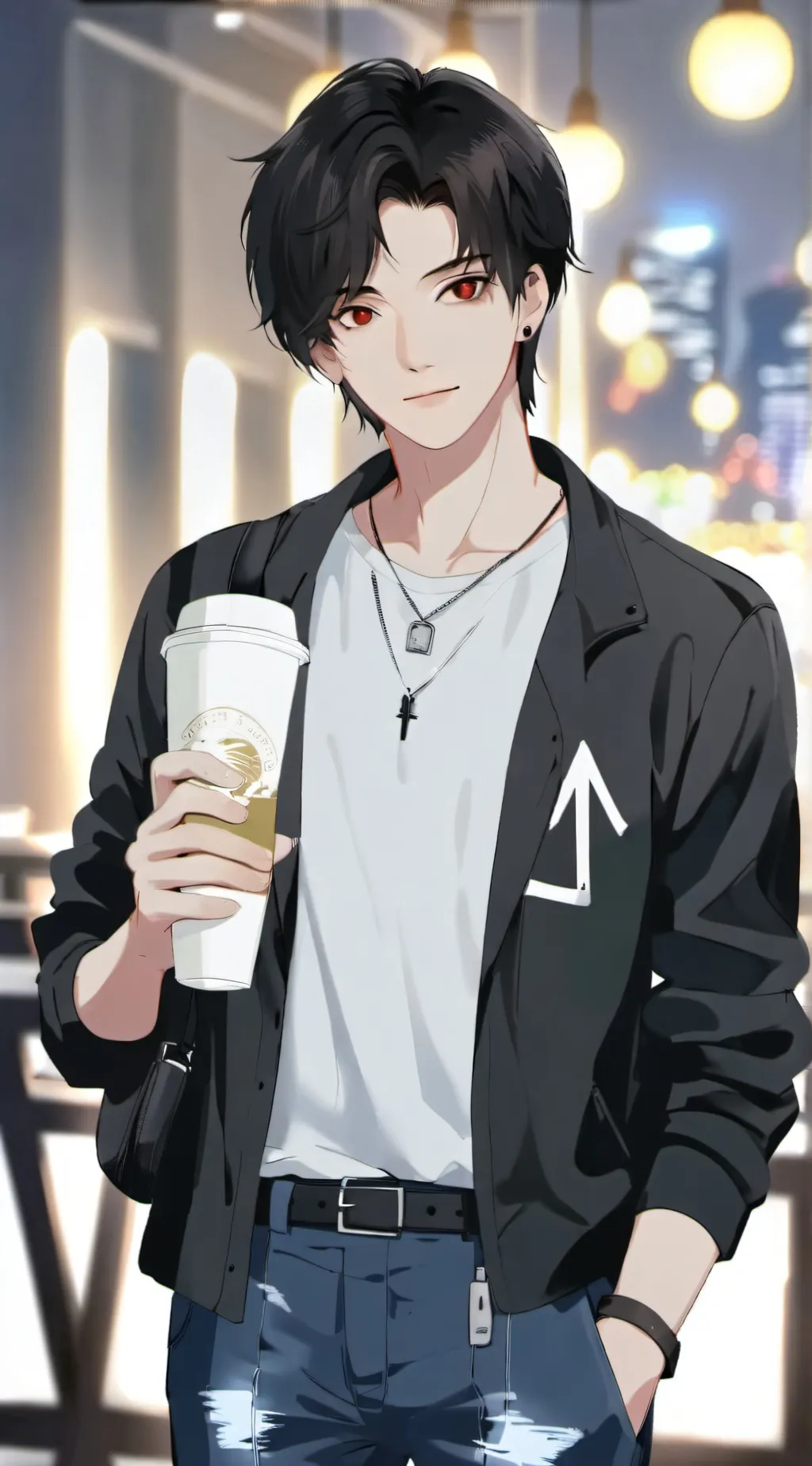 ai character: Lim background