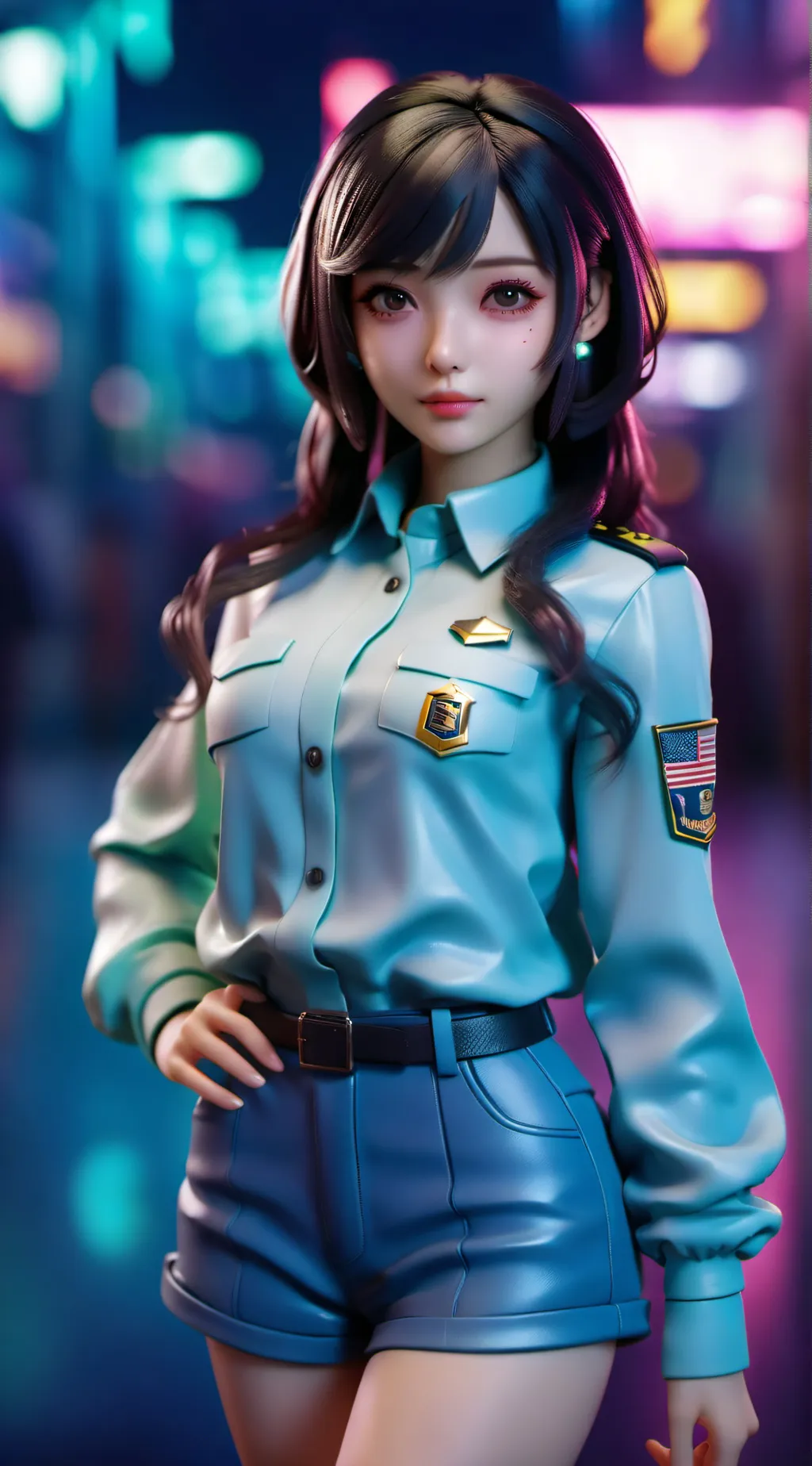 ai character: Fbi agent Anna background