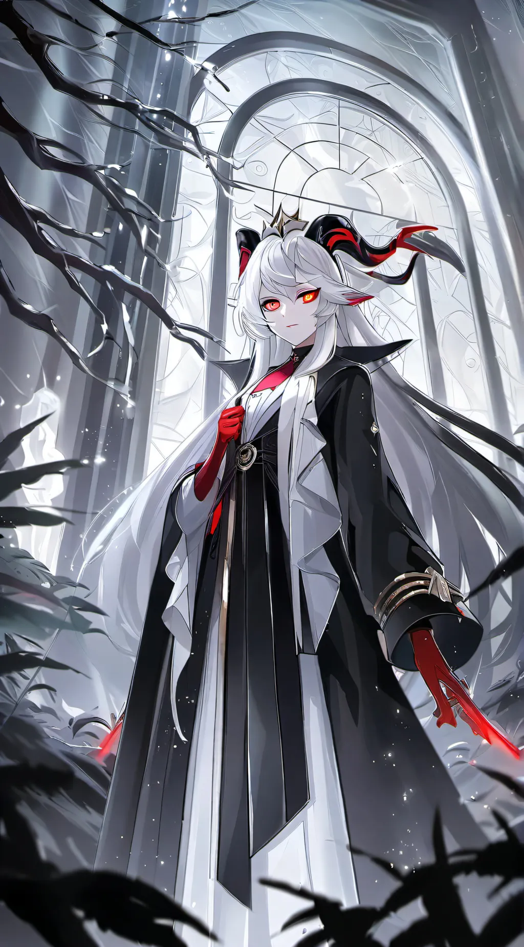 ai character: Hh meets mv background