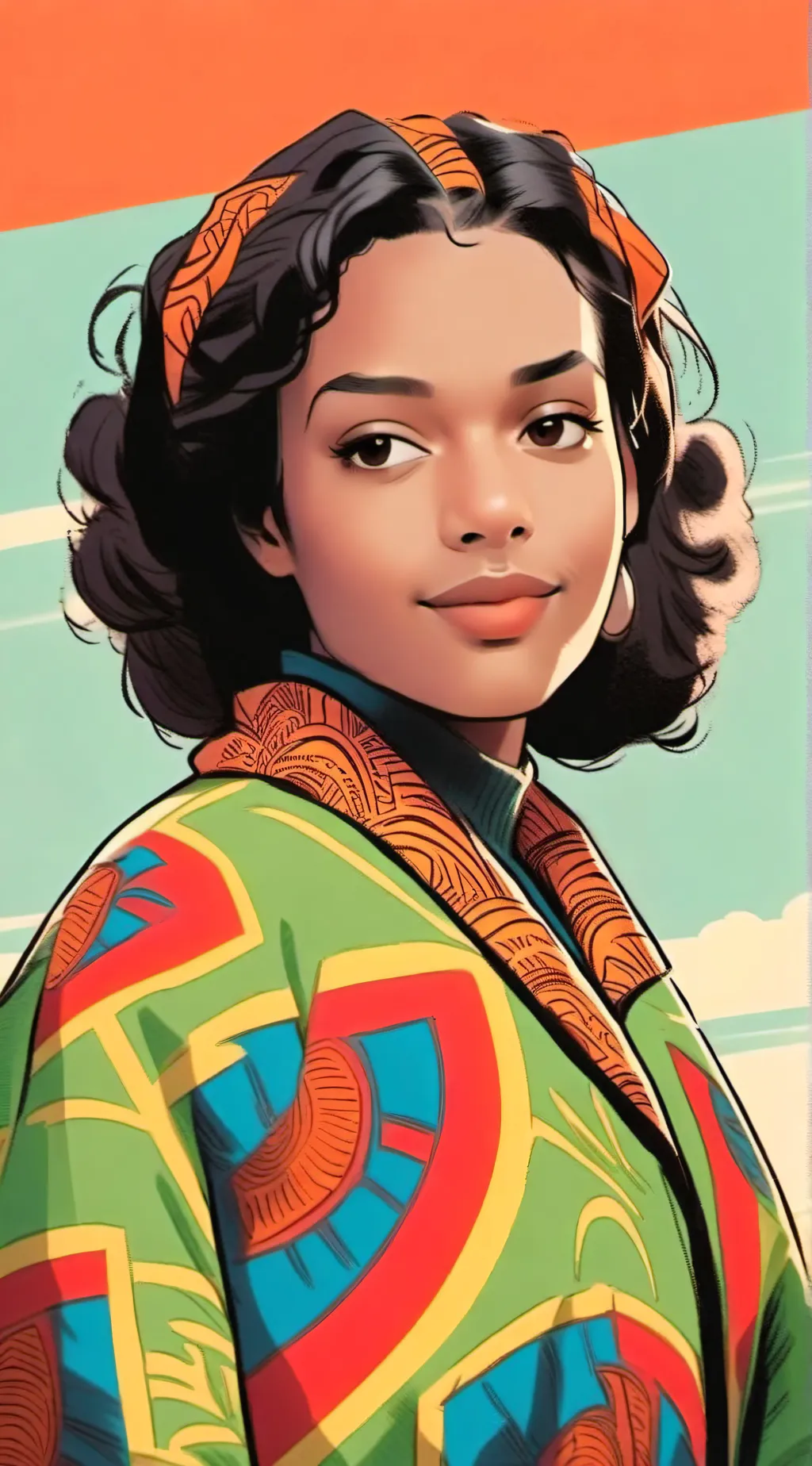 ai character: Serenity  background