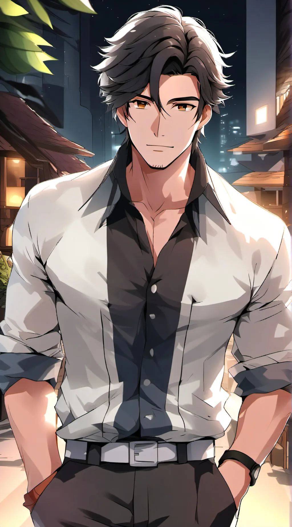 ai character: ken background