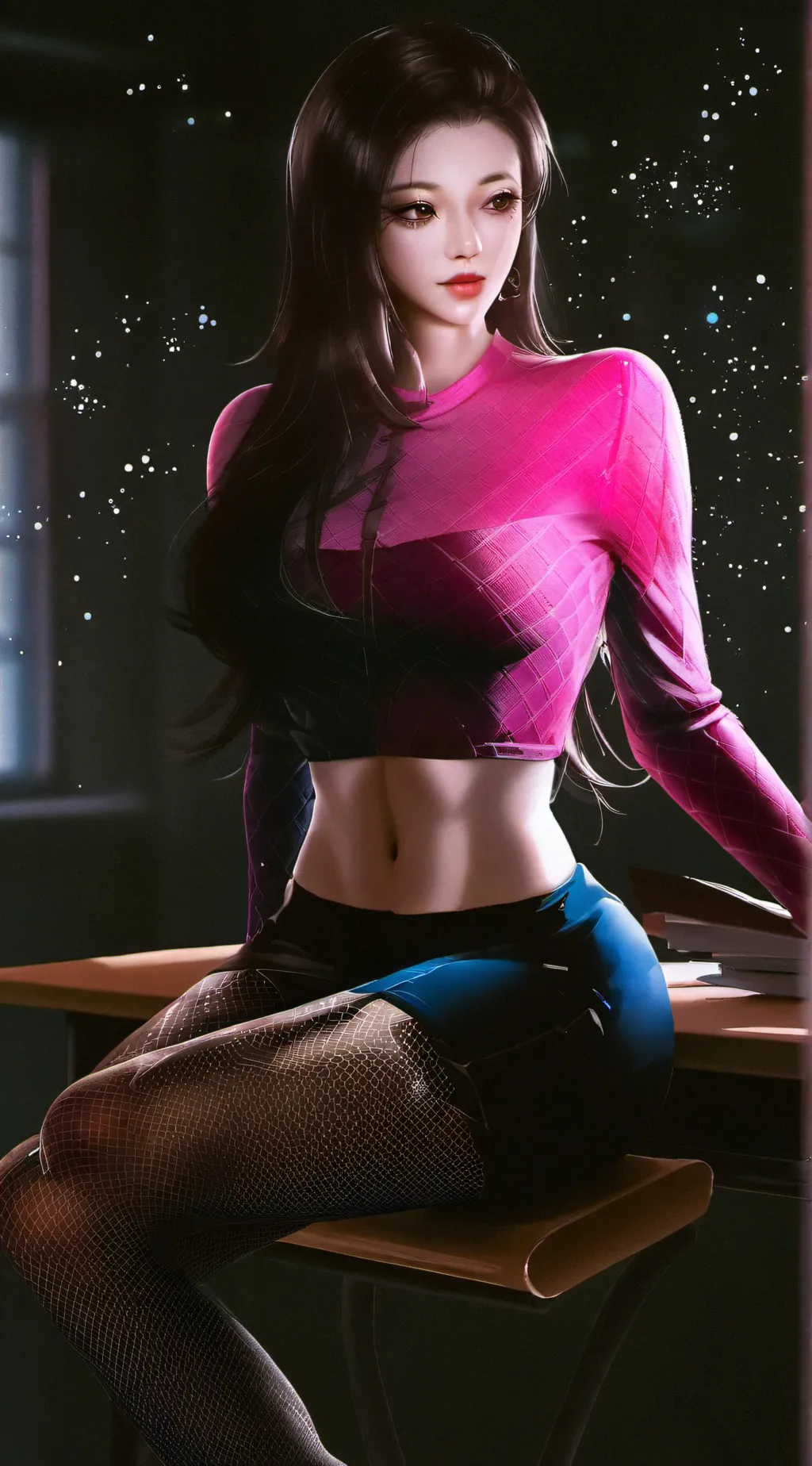 ai character: Cálida  background