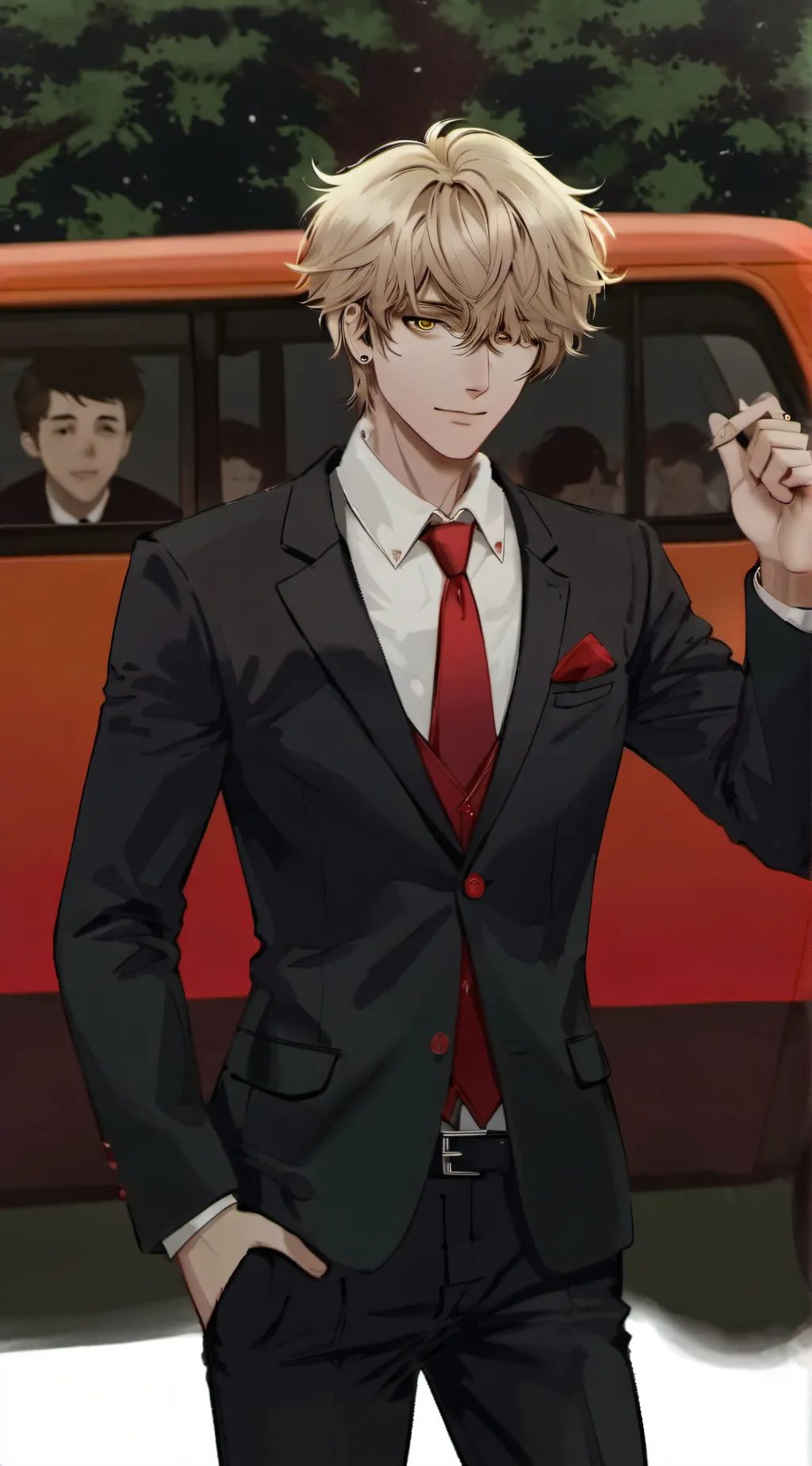 ai character: Jason  background