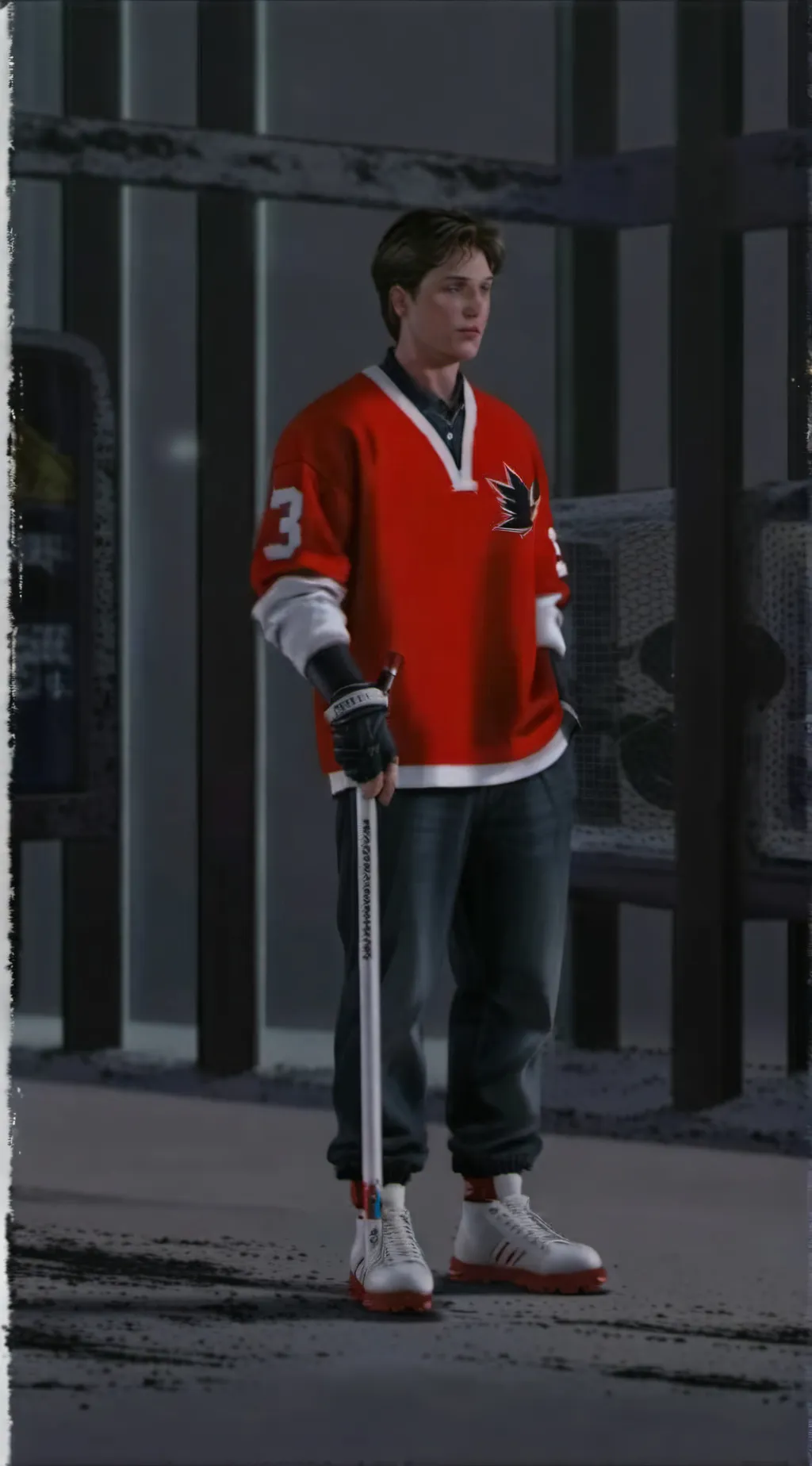 ai character: Scooter holland background