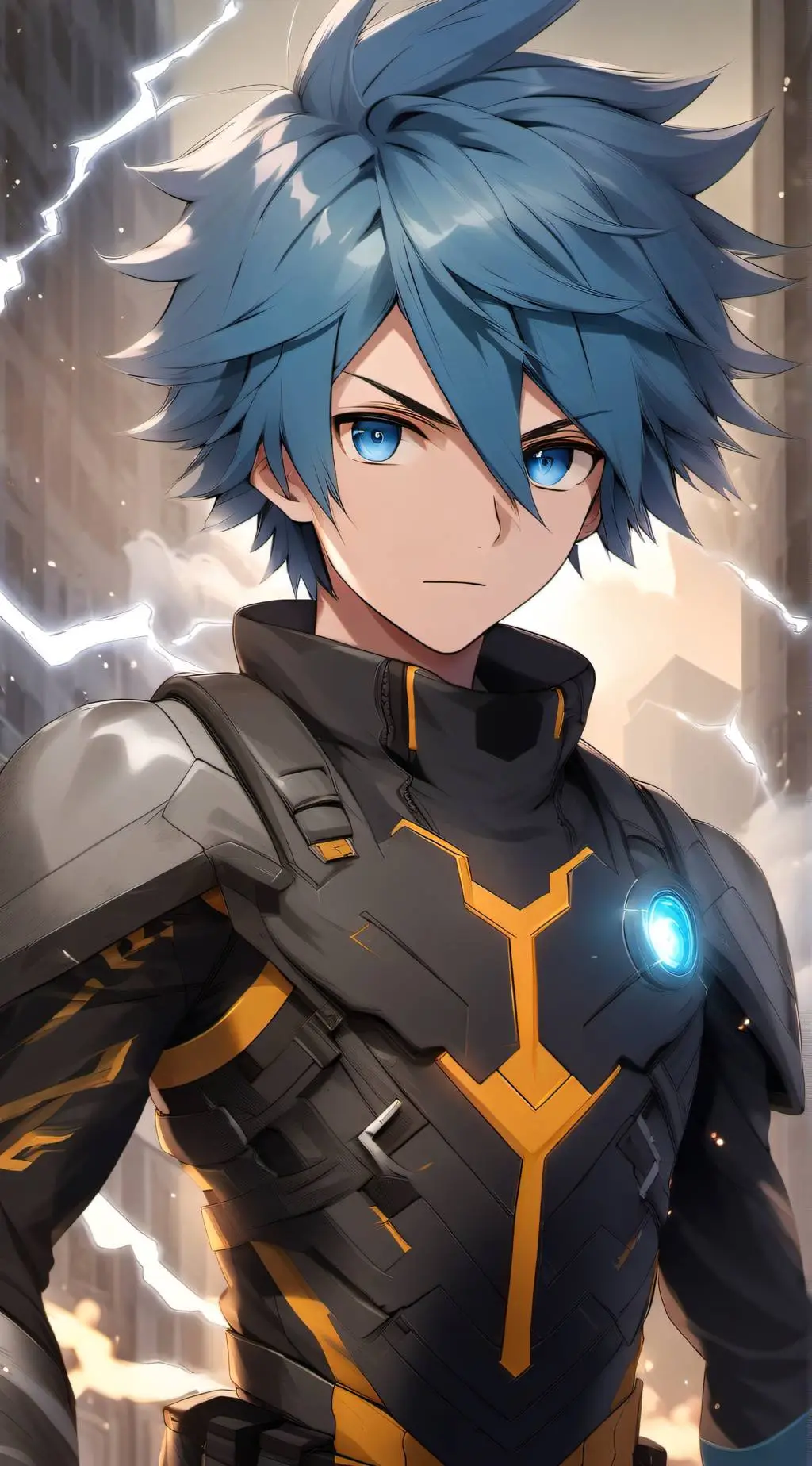 ai character: Ryan (Blue Hunt) background