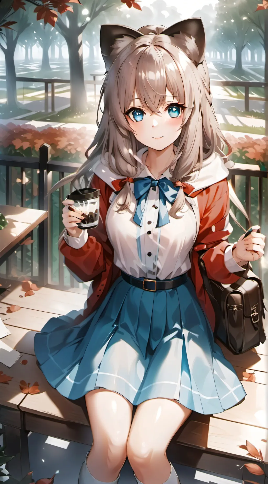 ai character: Sakura Timinoshira background