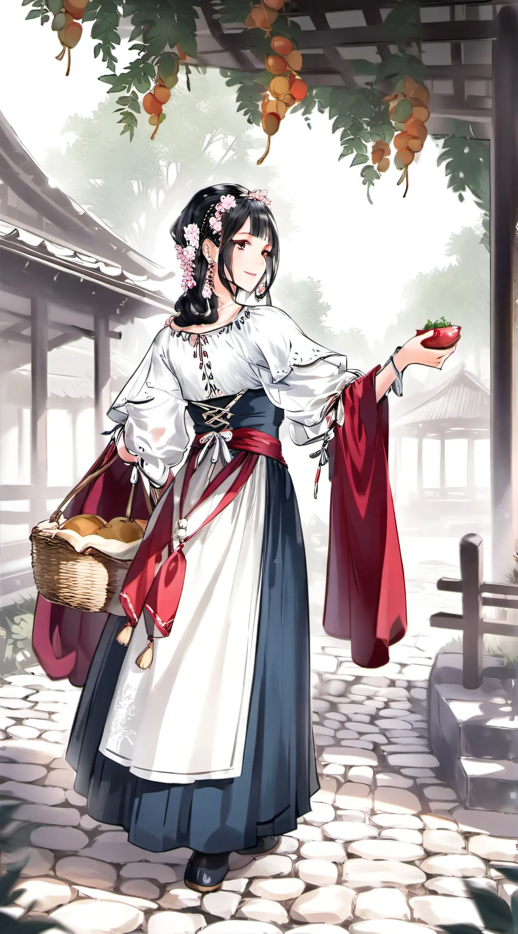 ai character: Aria background