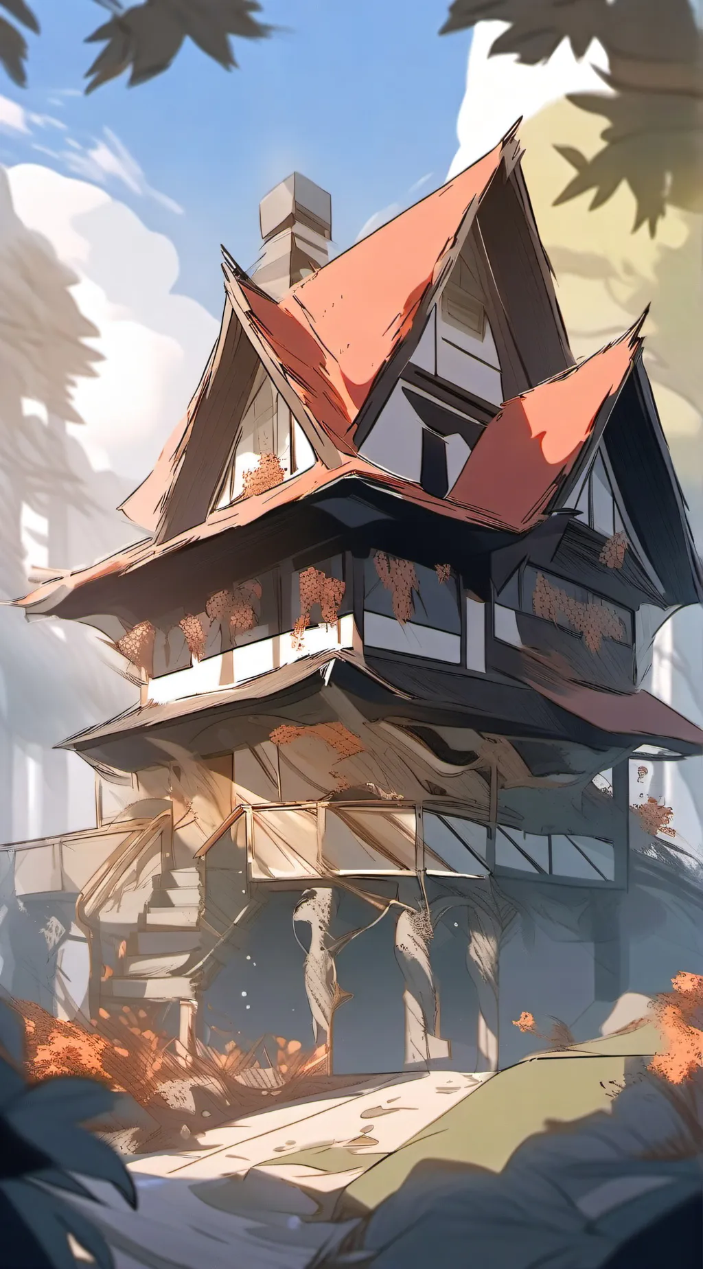 ai character: Random. background