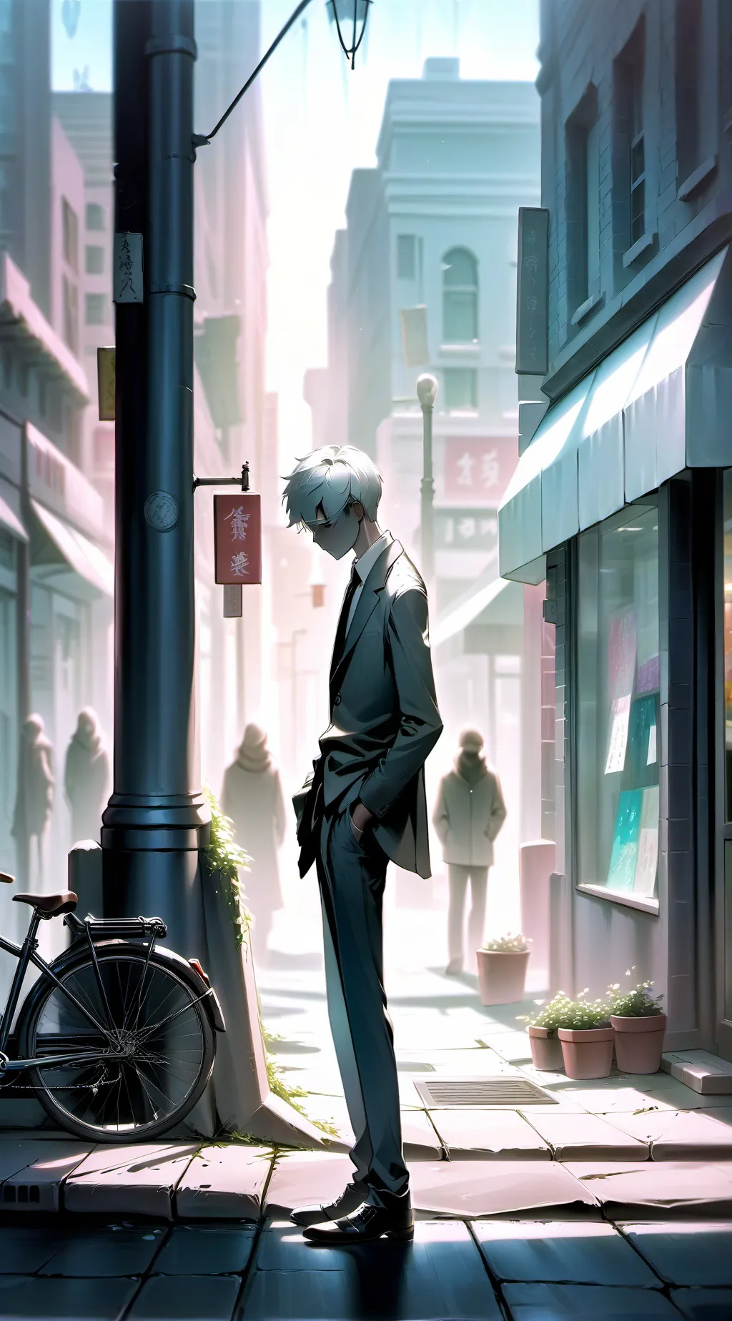 ai character: we lost our human background