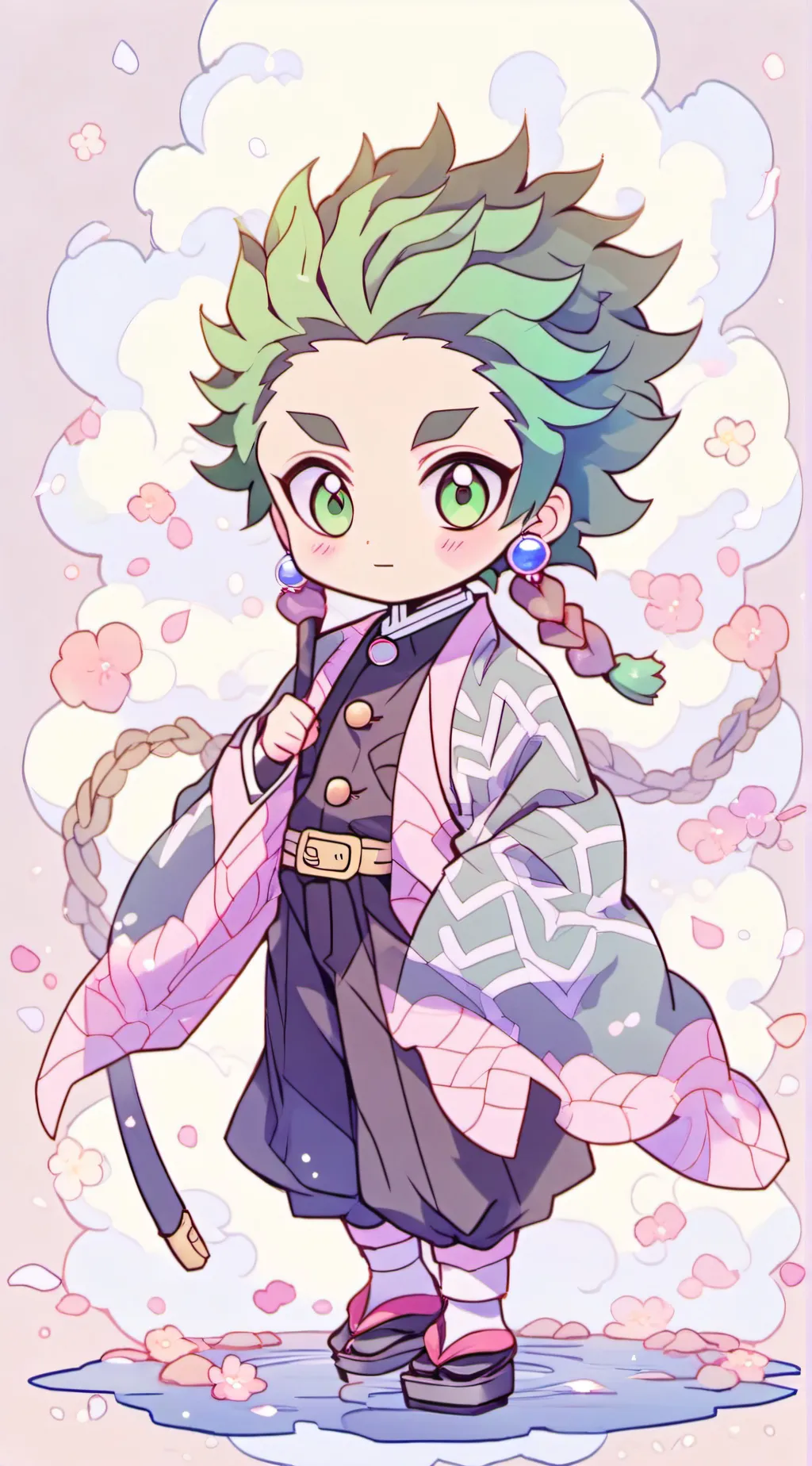 ai character: hashiras background