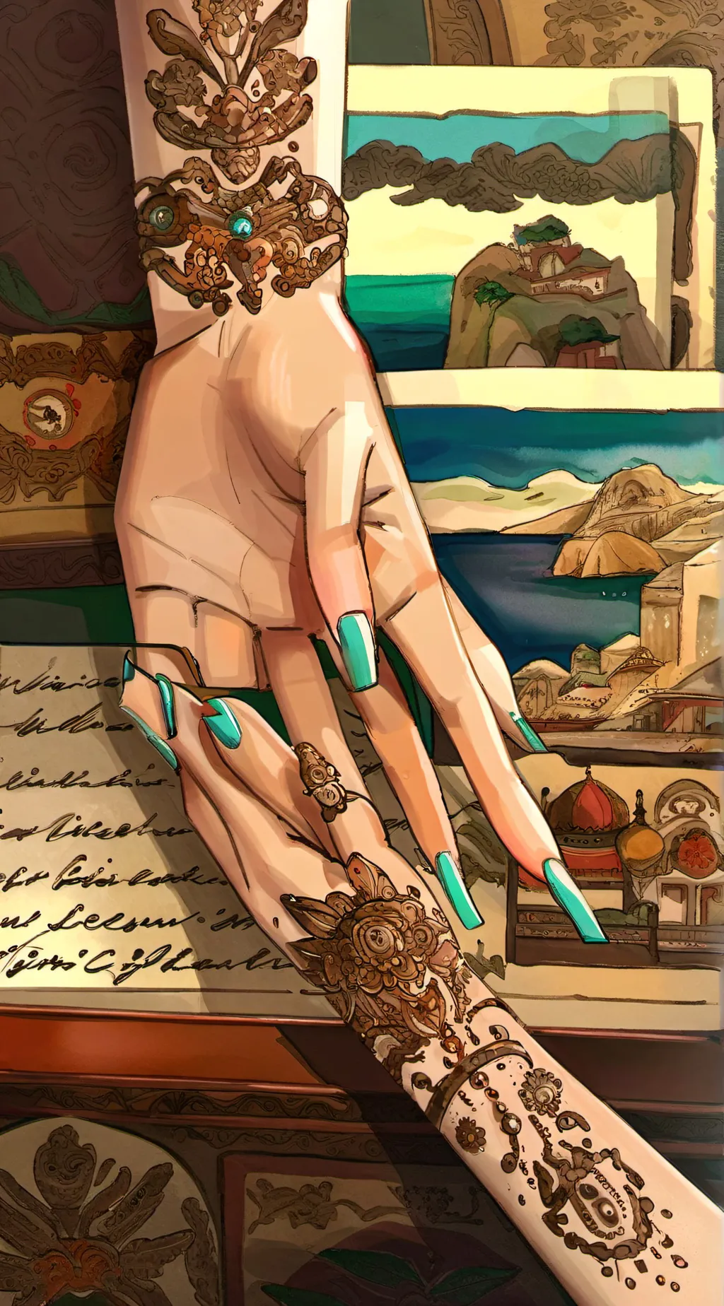 ai character: Jjk background