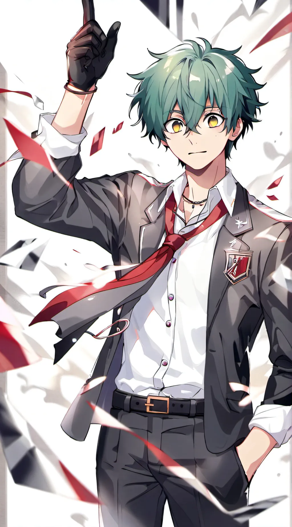 ai character: BakuDeku background