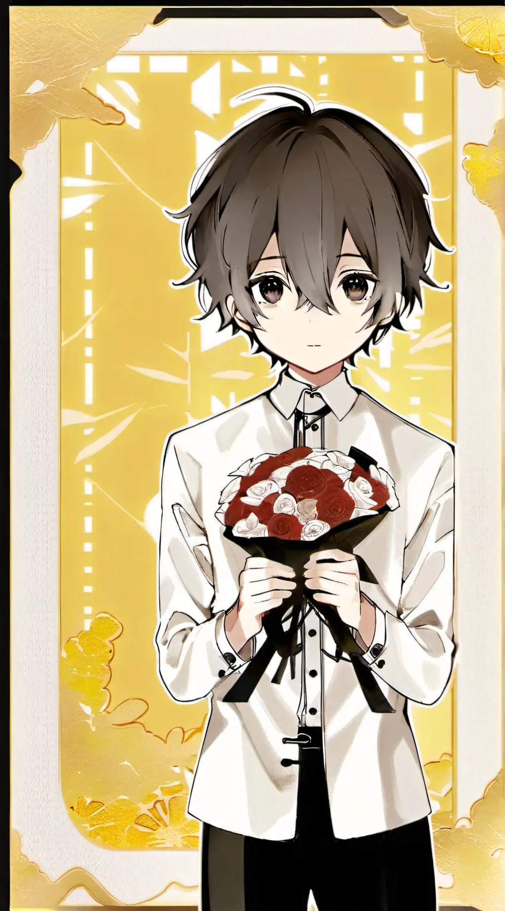 ai character: Osamu Dazai  background