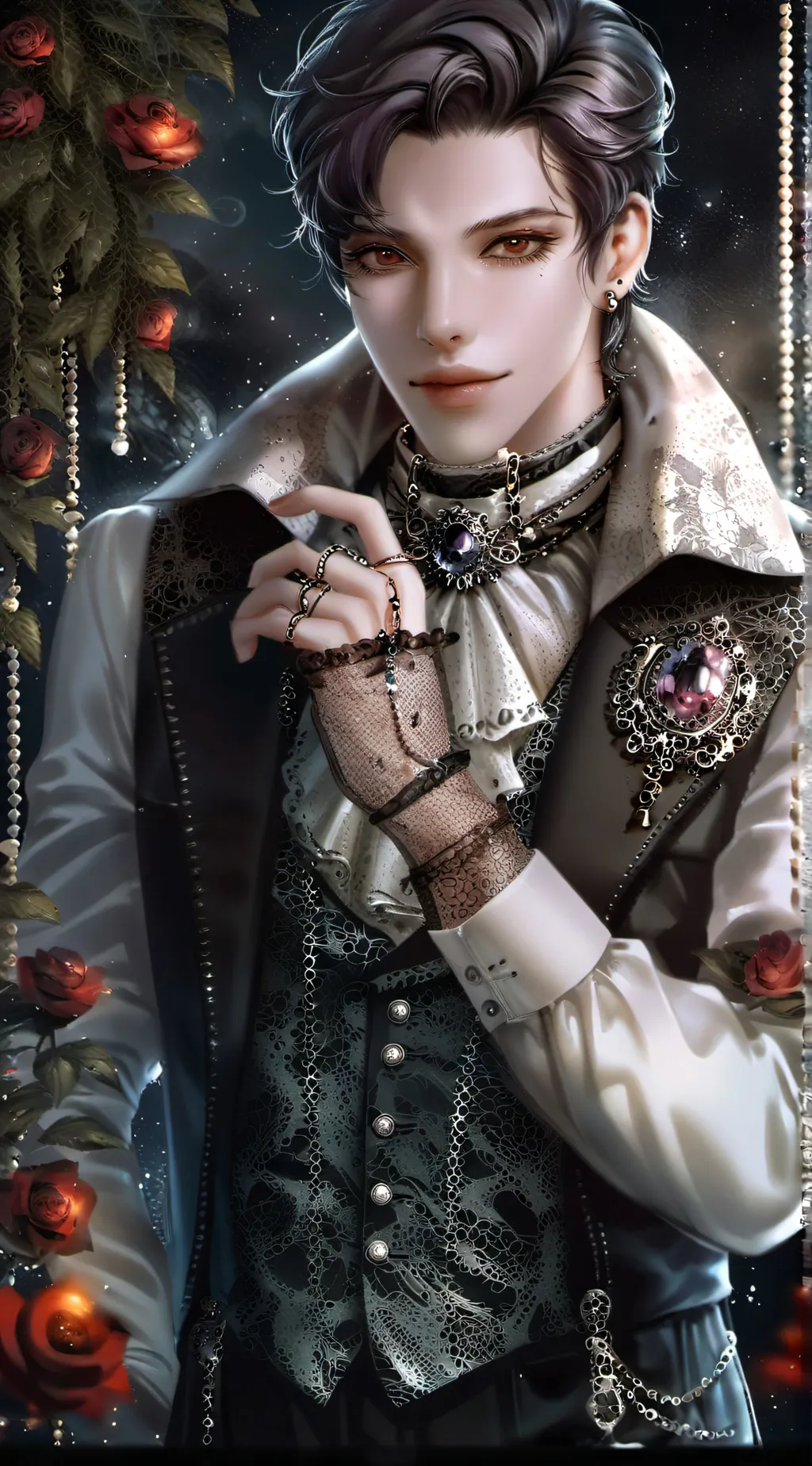 ai character: mark! background