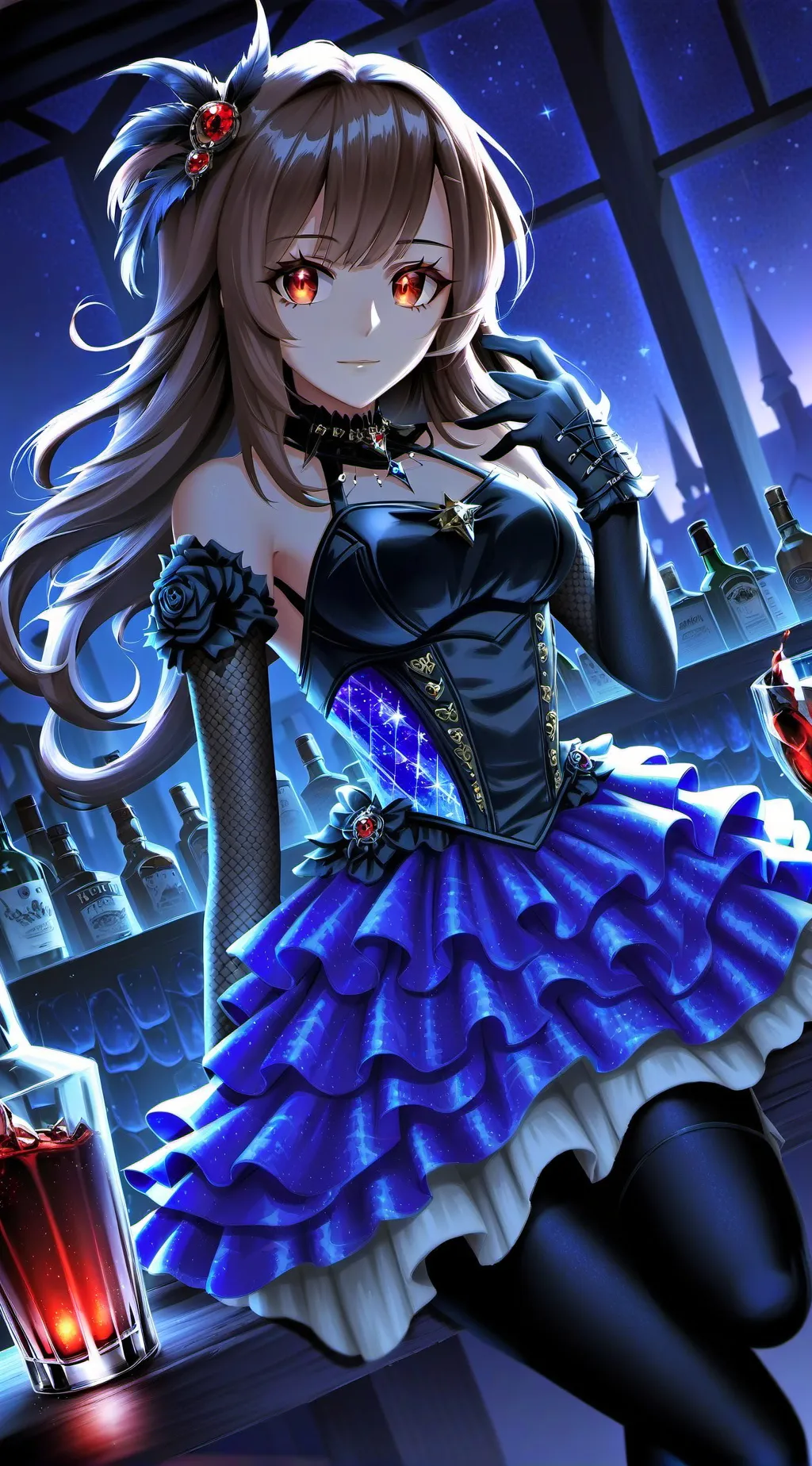 ai character: Sarah background