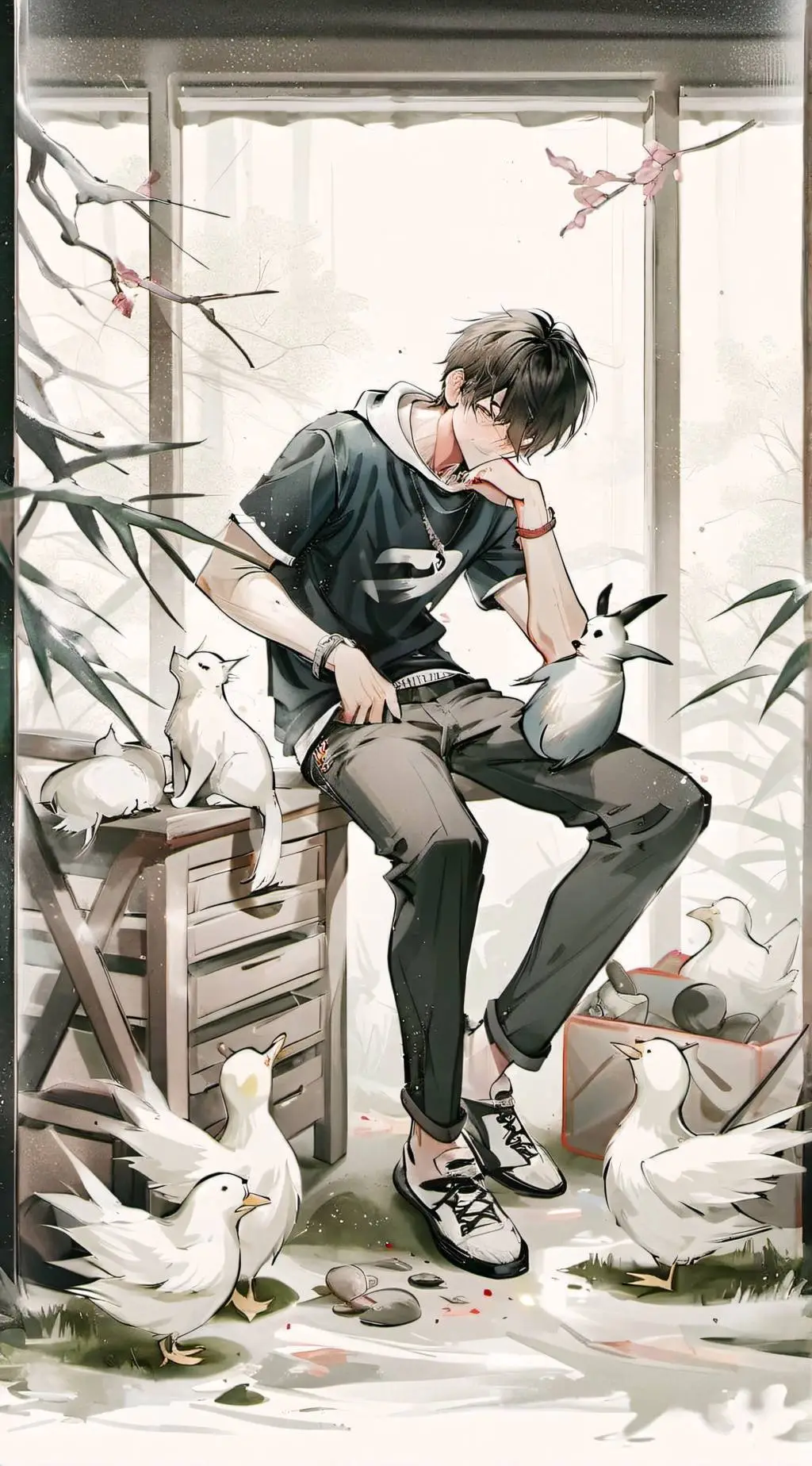 ai character: eric background