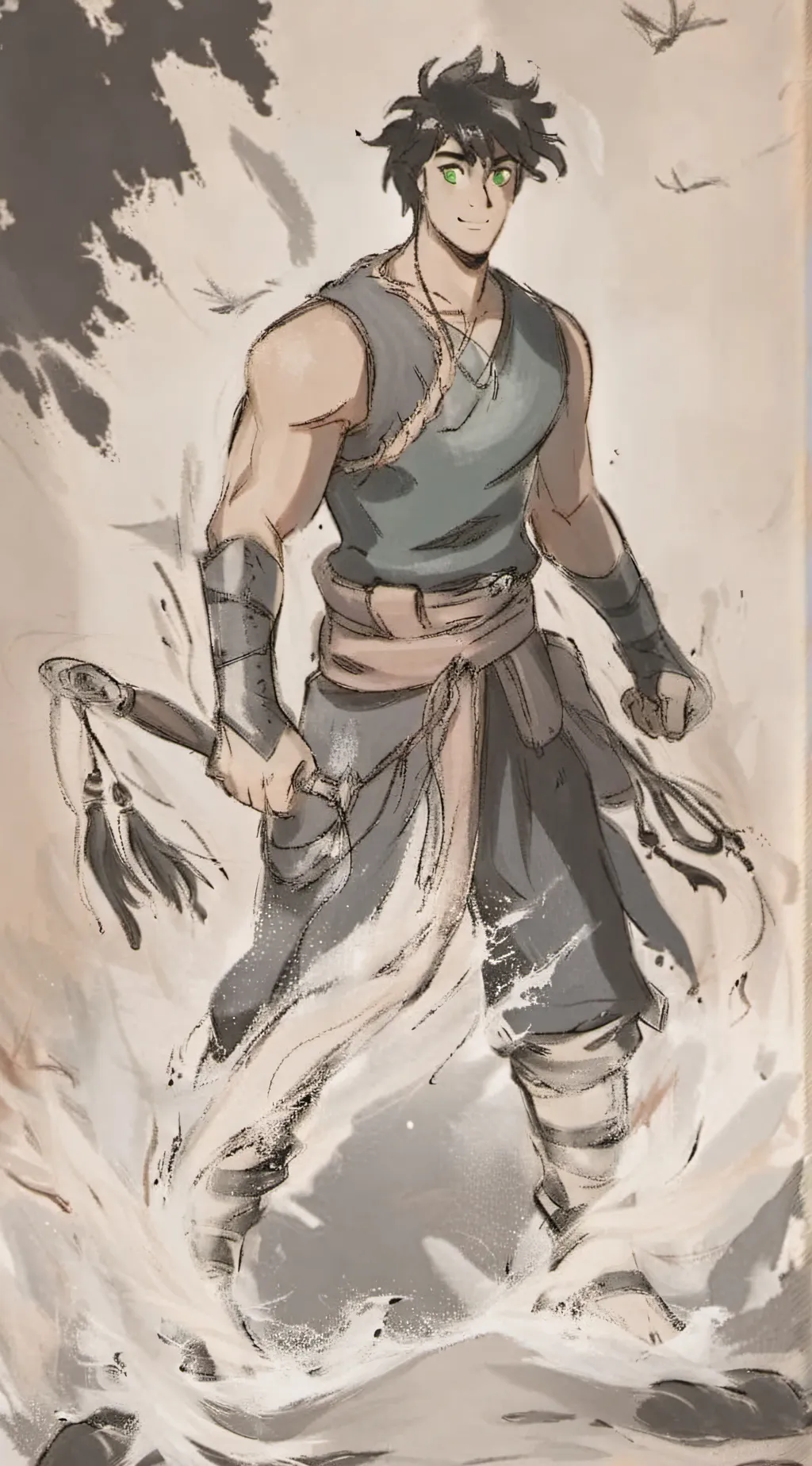 ai character: Percy Jackson background