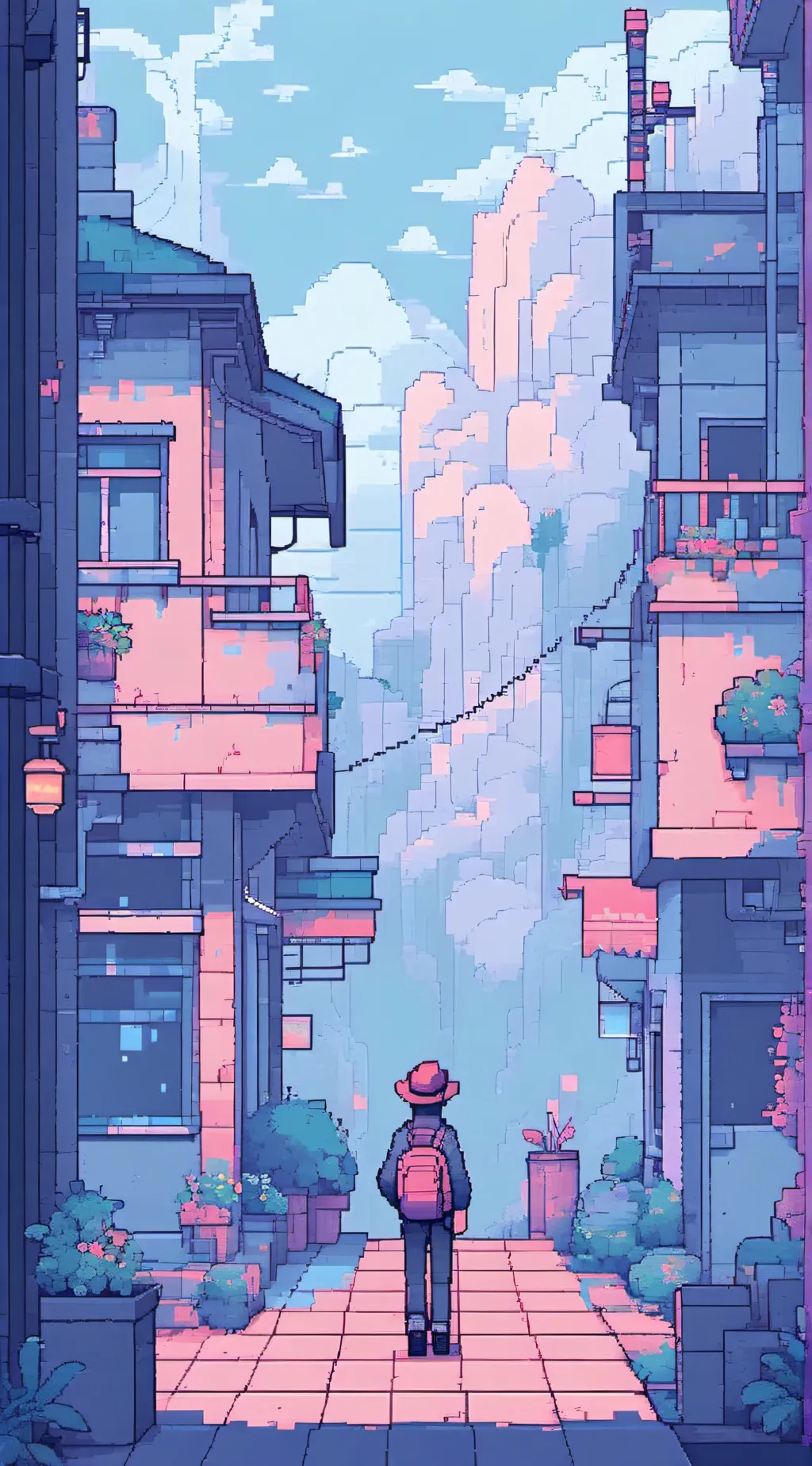 ai character: The amazing digita background