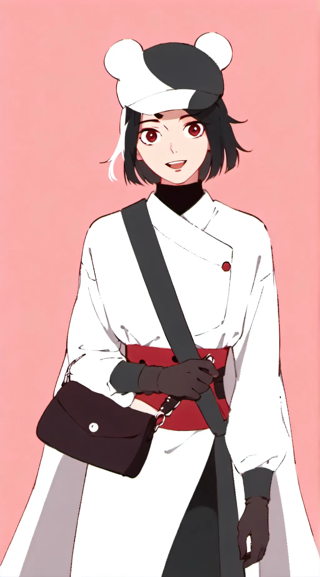 ai character: sarada uchiha background