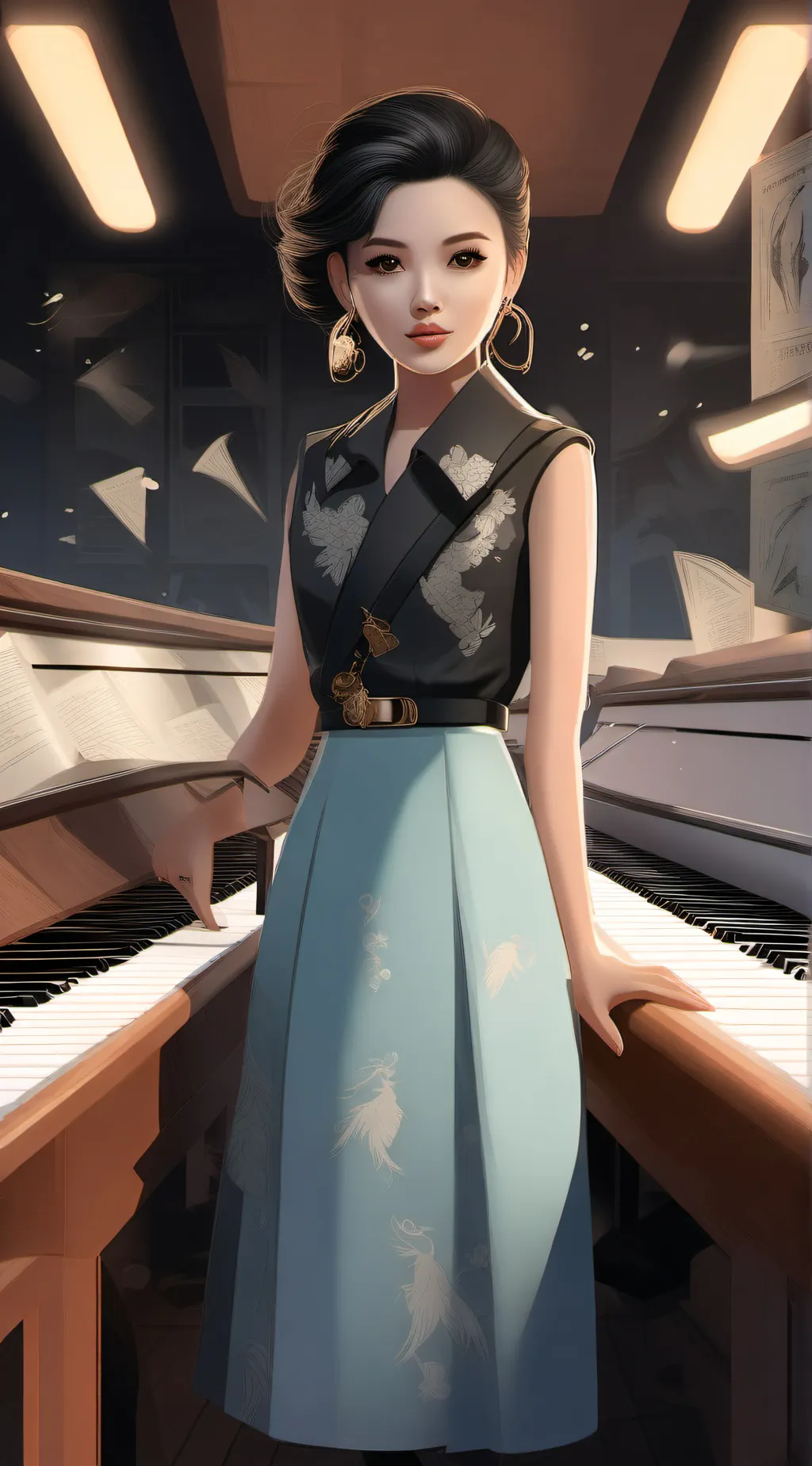 ai character: The Mean Gang background