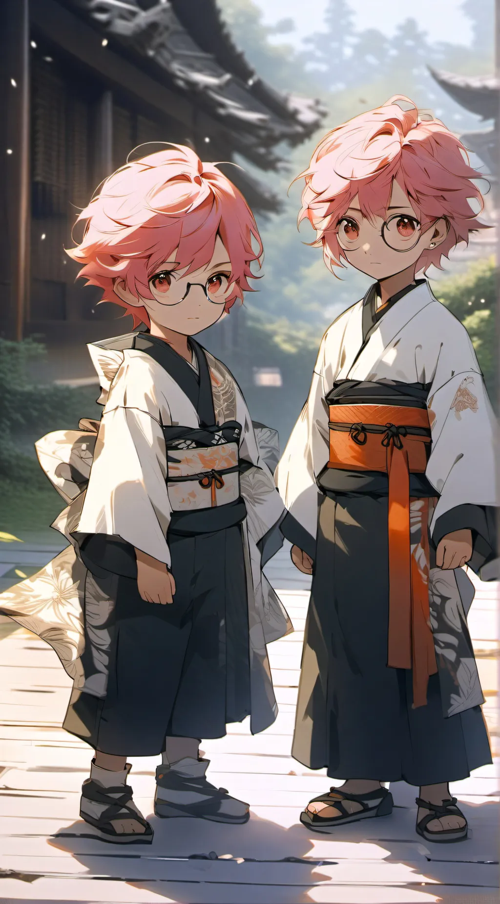 ai character: Hikaru & Kenji  background