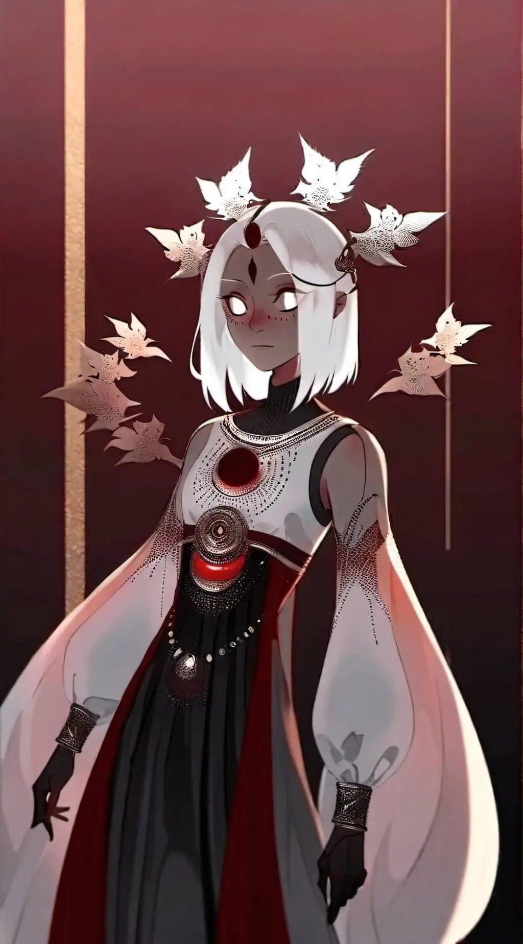 ai character: Vaggie background