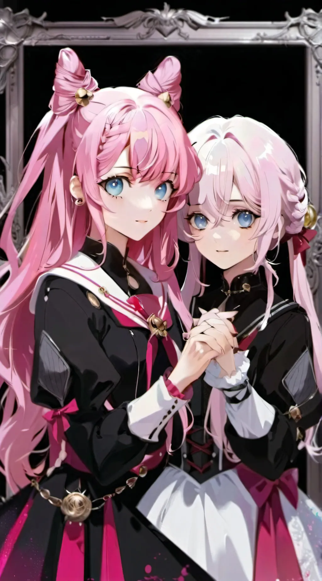 ai character: Callie and natasha background