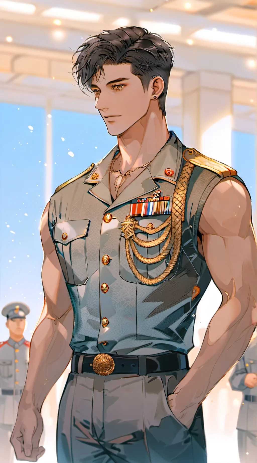 ai character: lucas Vladimir  background