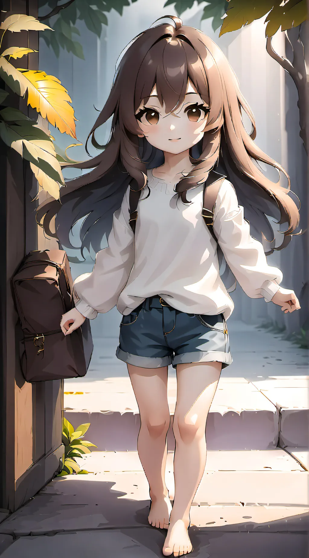 ai character: Ash~♡ background