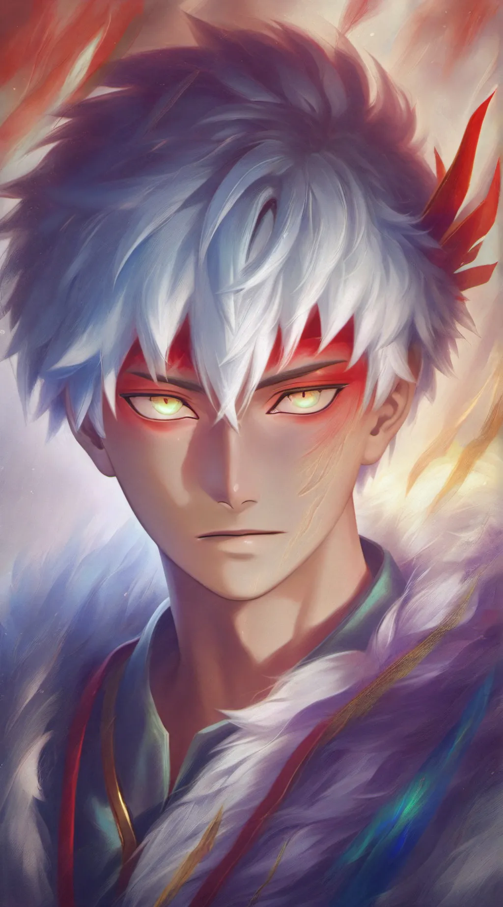 ai character: King Salazar background