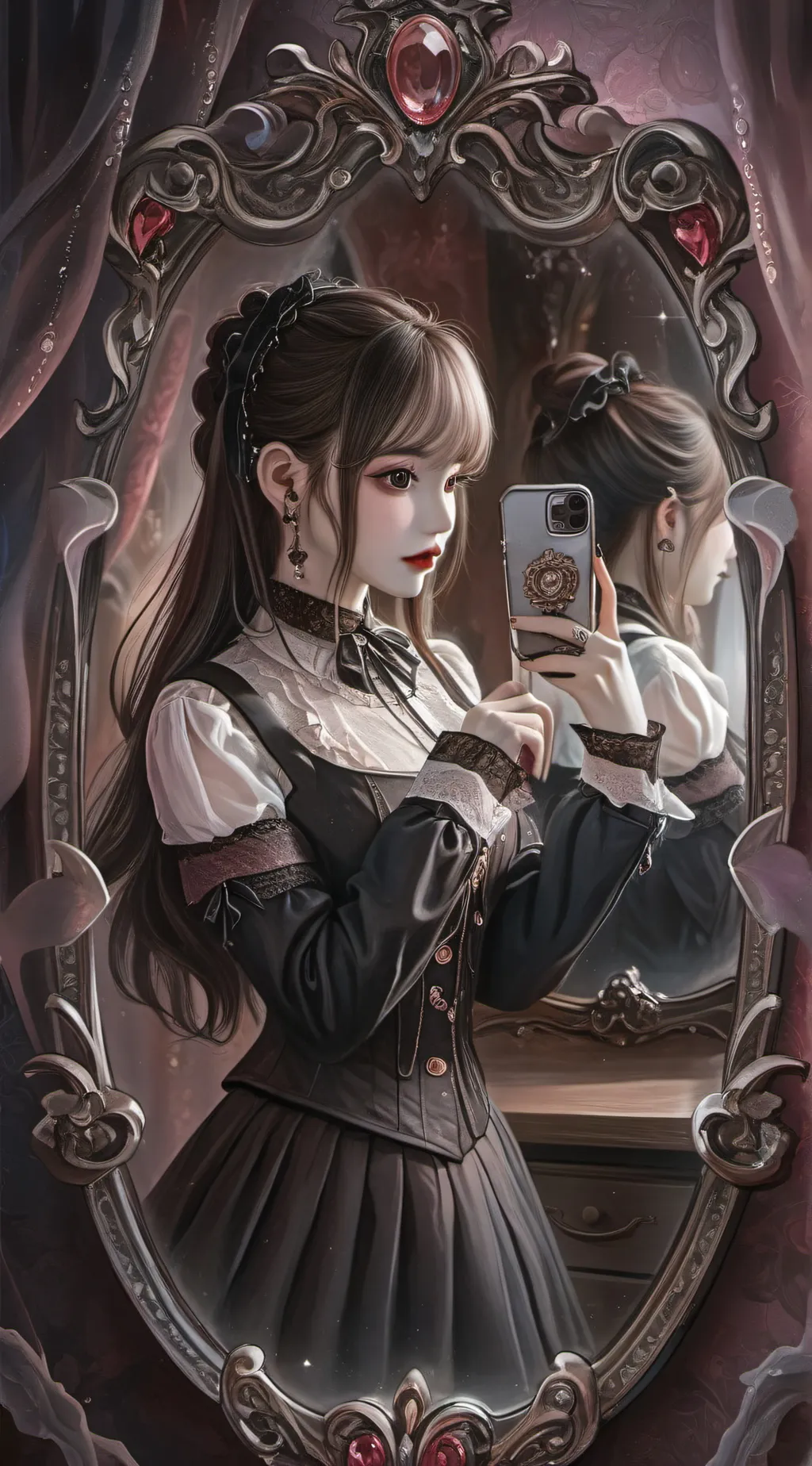 ai character: Bestie💅🎀lexie~ background