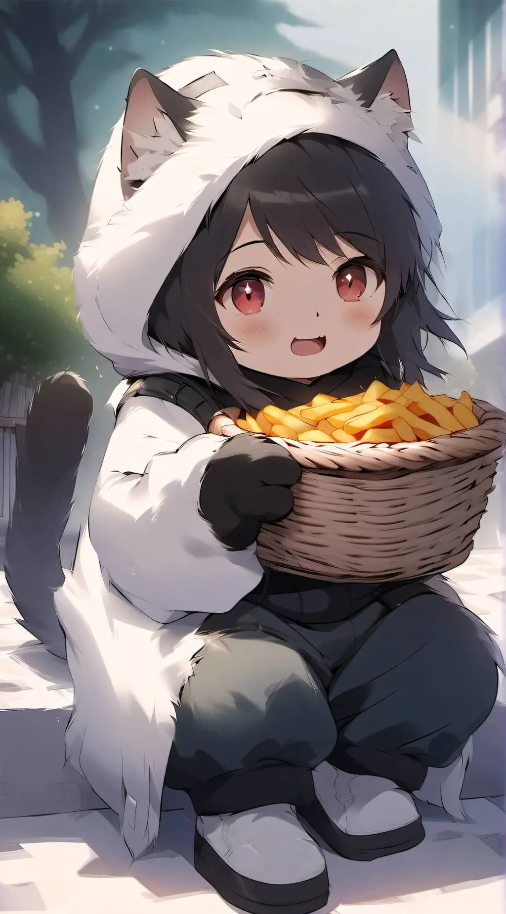 ai character: Aria background