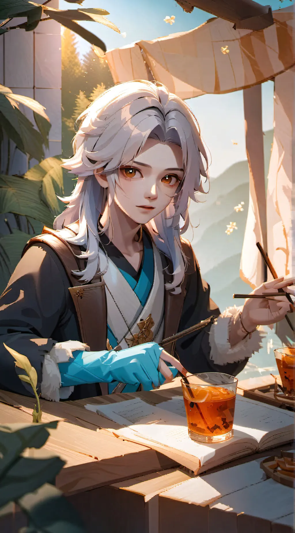 ai character: Elias background