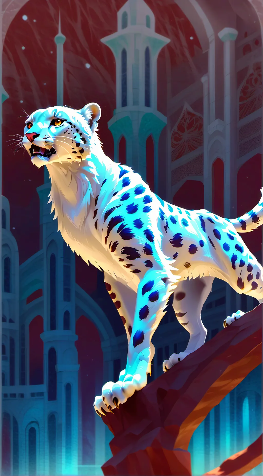 ai character: LunaTheLoser background