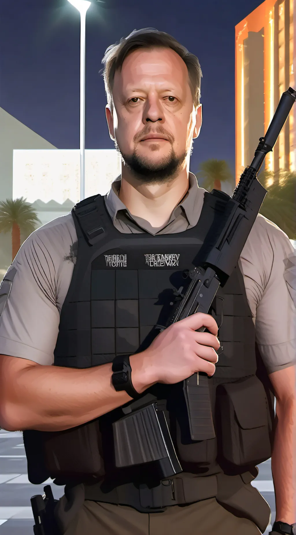 ai character: Stephen paddock background
