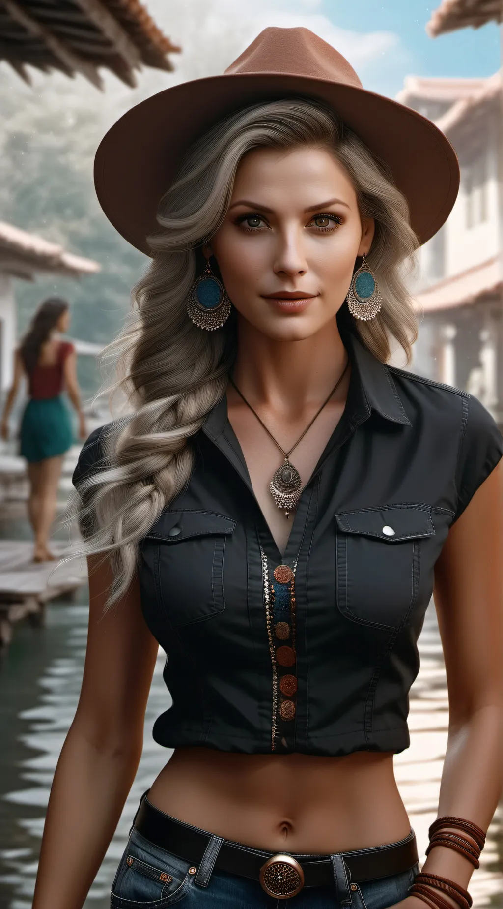 ai character: Neva background