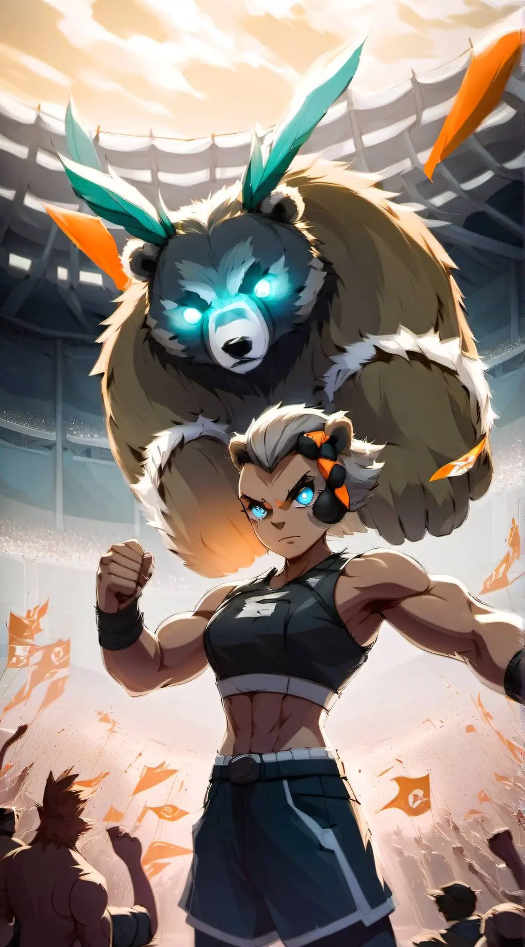 Talkie AI - Chat with Lucy the Fighter