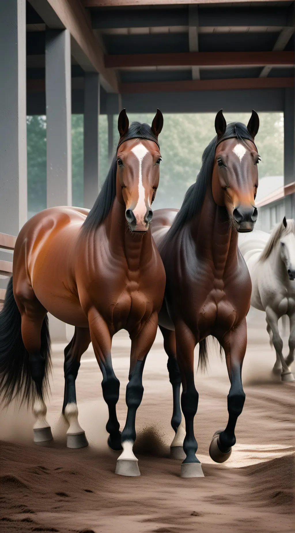 ai character: canterwood crest  background