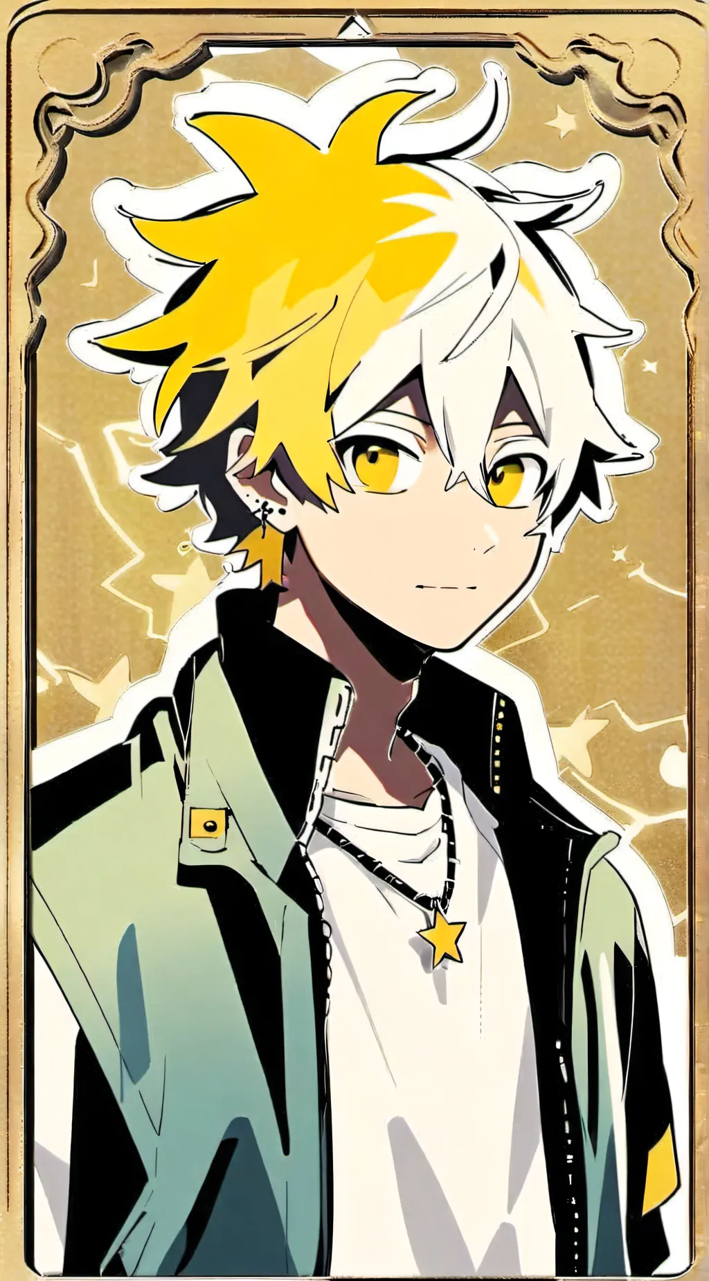 ai character: kickin chicken background