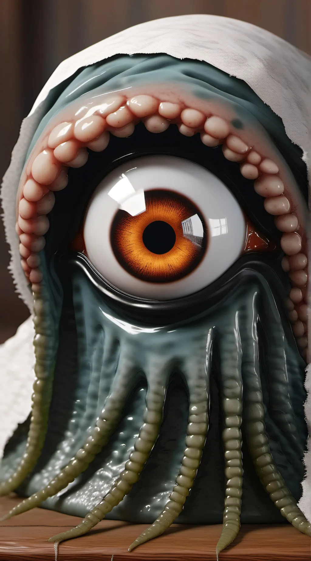 ai character: the ink background