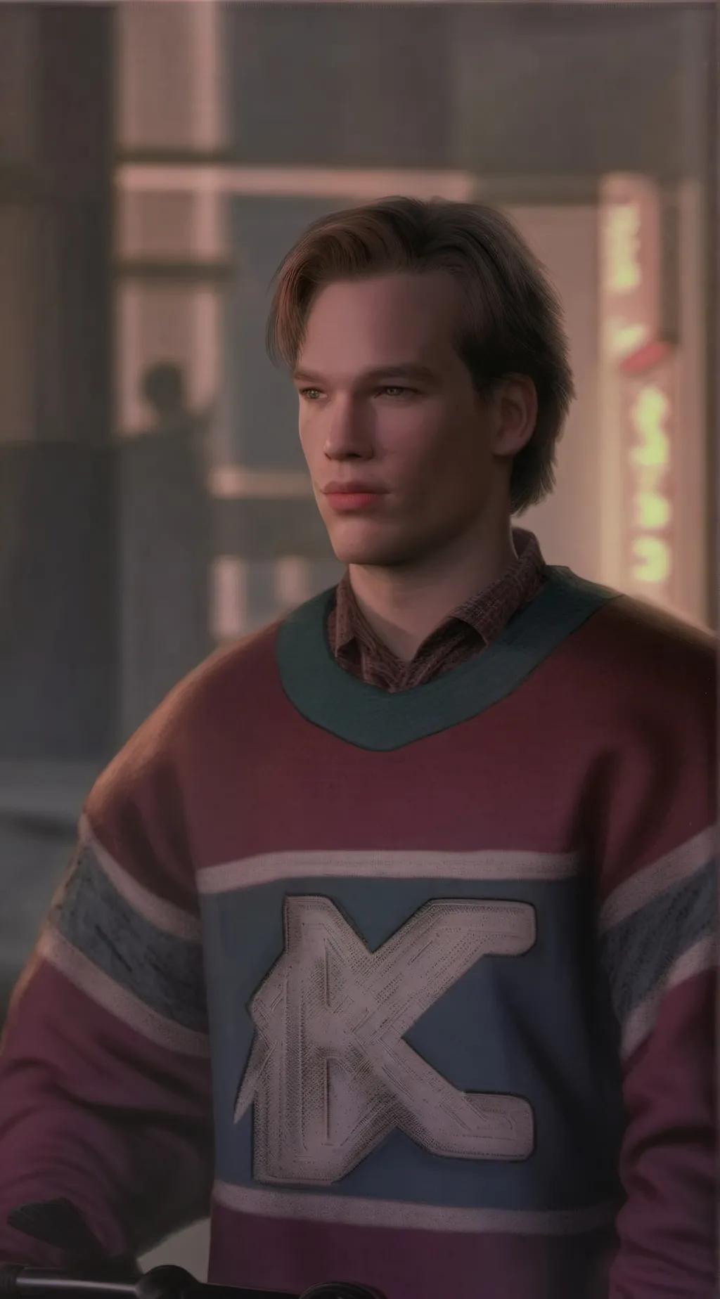 ai character: Scooter holland background