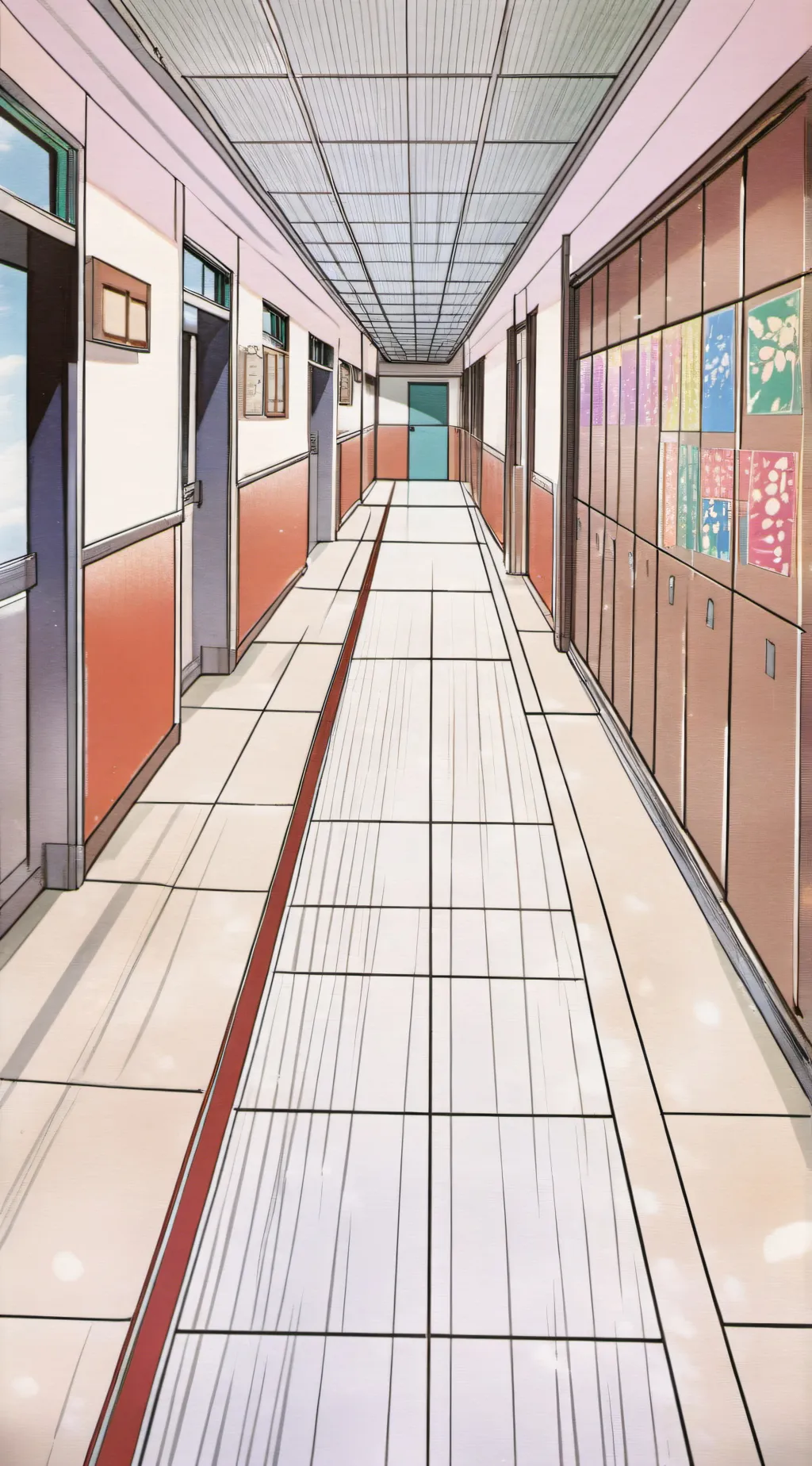 ai character: kny school background