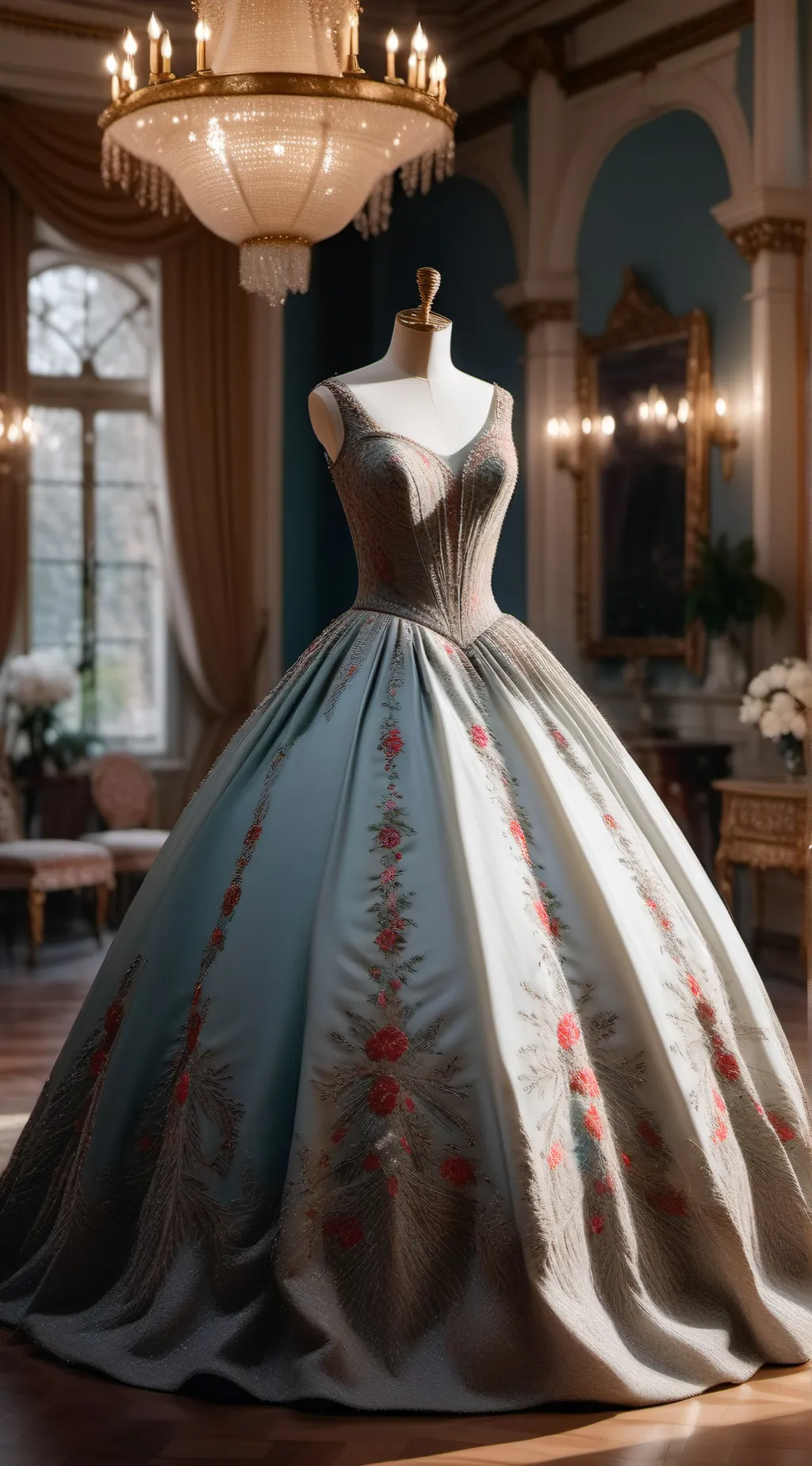 ai character: dress background