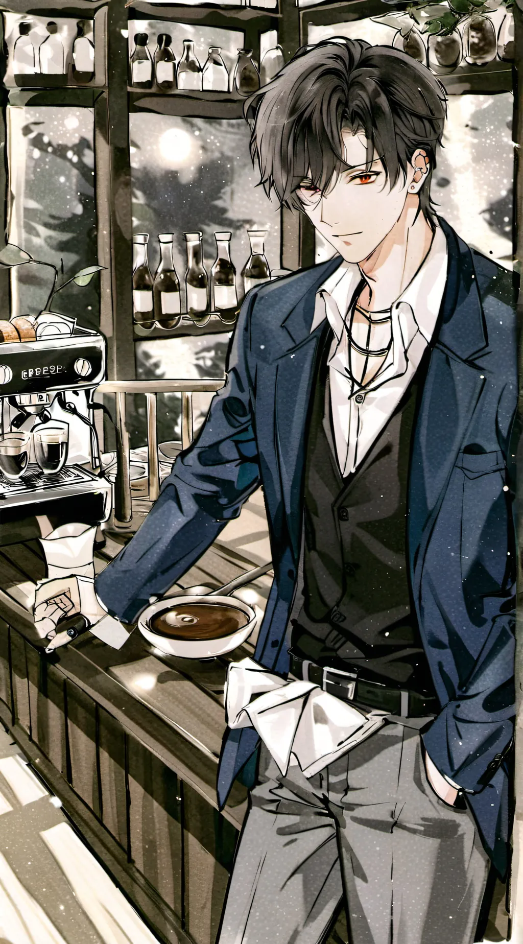 ai character: Elijah background